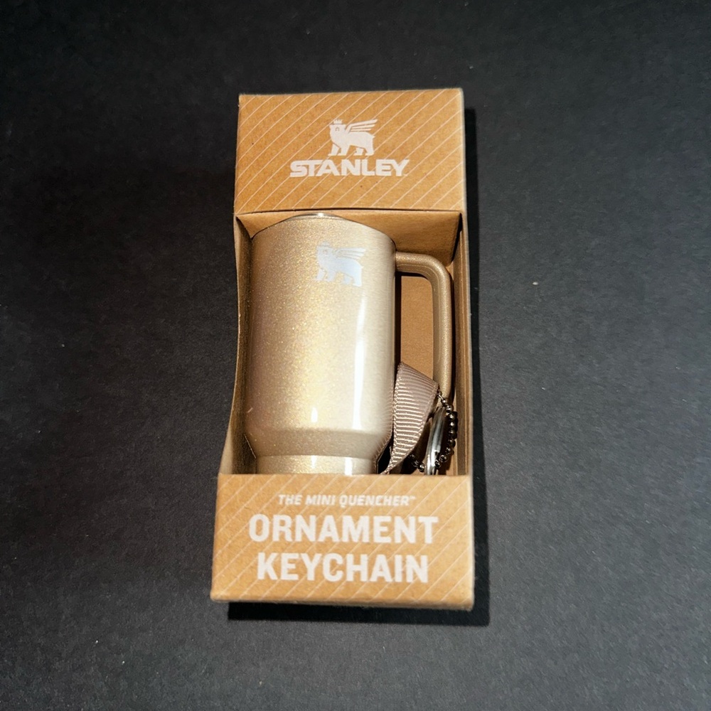 Stanley Gold Decor Accent Keychain